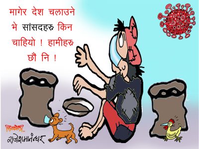 मागरै देश चलाउने हाे भने सांसद किन चाहियाे ? हामी छैनाै र ??