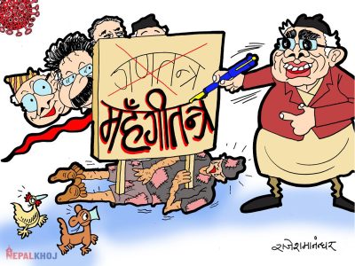गणतन्त्रमा फस्टाएकाे महँगीतन्त्र जिन्दावाद  !!?