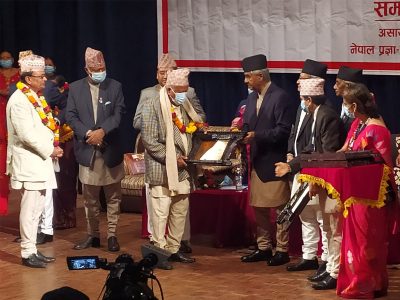 संस्कृति मन्त्रालयबाट ४३ जना स्रष्टा पुरस्कृत