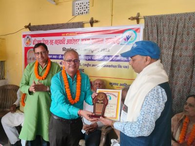 रौतहटका साहित्यकार सञ्जय भारतमा सम्मानित रौतहटका साहित्यकार सञ्जय भारतमा सम्मानित