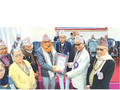 धरानमा स्रष्टासम्मान एवम् कविता प्रतियोगिता