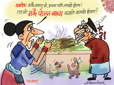 पोल्नेका दुःख पोल्नेसँगै छन्, पोलेको मकै खानुको  बेग्लै मज्जा !?