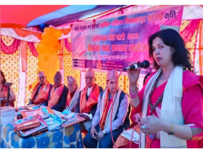 साहित्यिक भित्ते पात्रो र कृति विमोचन