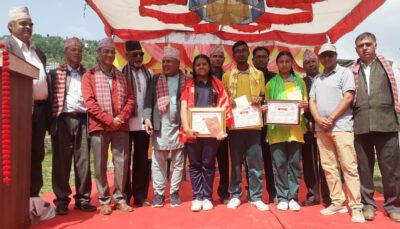 जेष्ठ नागरिकपरक कविता प्रतियोगितामा ऋजु गौतम प्रथम