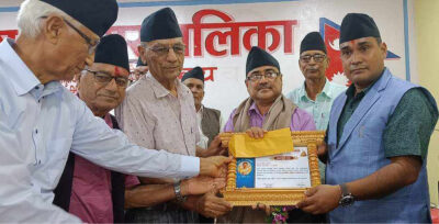 भानुजयन्तीको अवसरमा तीनजना स्रष्टा सम्मानित