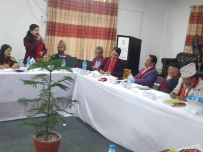 नेपालका प्रज्ञा-प्रतिष्ठानहरू बिच अन्तरक्रिया र घोषणा पत्र जारी नेपालका प्रज्ञा-प्रतिष्ठानहरू बिच अन्तरक्रिया र घोषणा पत्र जारी