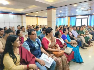 निबन्धकार अधिकारीको ‘संवेदनाको समायोग’ कृतिमाथि विमर्श