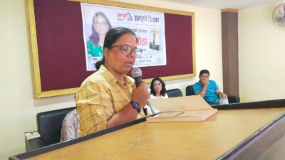 ‘आतोओडा’ उपन्यासमाथि गैंडाकोटमा चर्चा