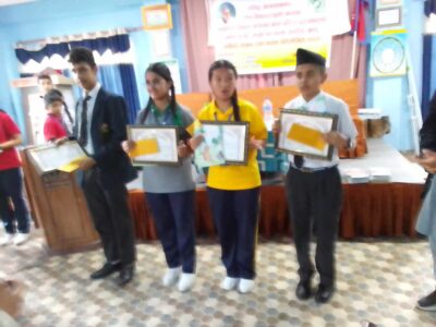 अभिनवमा स्थलगत कवितालेखन प्रतियोगिता