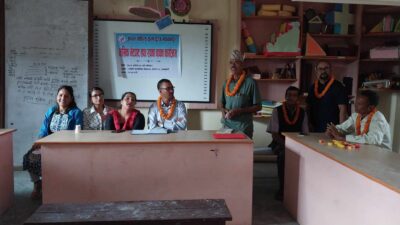 आँचलको मासिक भेटघाट, प्रशिक्षण तथा रचनावाचन