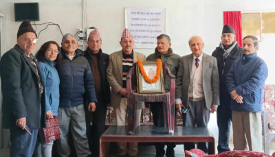 नवपुस्तकालय सुकेधारामा श्रद्धाञ्जलि सभा नवपुस्तकालय सुकेधारामा श्रद्धाञ्जलि सभा