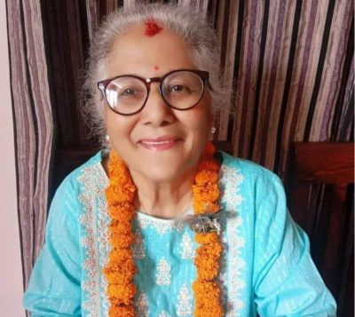 हास्यव्यङ्ग्यकार श्याम गाेतामेपत्नी पद्माकाे देहावसान