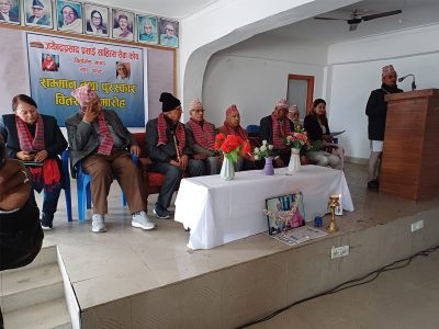 झापाका चार विशिष्ट स्रष्टाहरू सम्मानित