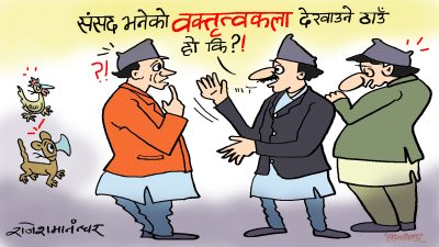 काम गरेर देखाउने सिप र क्षमता भए पो ! अनि के देखाउन् त विचराहरू !?