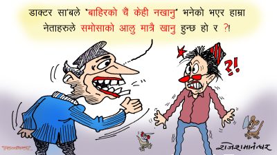 भर पर्दा आशा गर्दा फुलिसक्यो केश ! हाकिम ठालु, नेतै आलु, आलु फल्ने देश !?