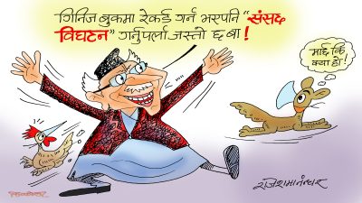 नेपाललाई अन्तर्राष्ट्रिय चर्चामा ल्याउन जे जसाे गर्न पनि तयार हुनैपर्छ क्या !?