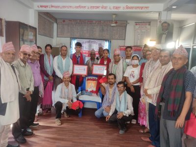 कालिगण्डकी साहित्य परिषदद्वारा उत्कृष्ट विद्यार्थी सम्मान