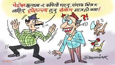 संयोग वियोग कुरा हैन हौ, संसद र सांसदको कार्यव्यापार नै यही हो नि !?