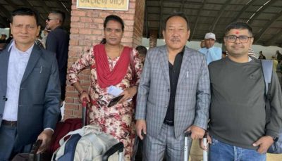 कुलपति राईसहितको टोली चीनको छेङ्दु प्रस्थान