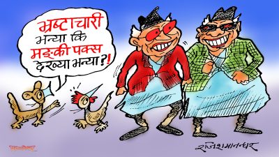 बुढेसकालमा कान कम सुन्ने अनि आँखाले पनि नठहर्‌याउने ! के भन्या के भन्या खै !?