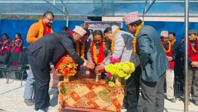 हेलम्बुकाे भूमेश्वरी माध्यमिक विद्यालयमा ‘विद्यालयमा कुलपति’ कार्यक्रम सम्पन्न हेलम्बुकाे भूमेश्वरी माध्यमिक विद्यालयमा ‘विद्यालयमा कुलपति’ कार्यक्रम सम्पन्न