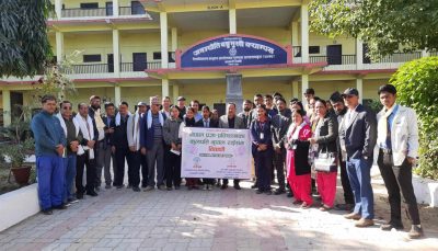 पाठ्यपुस्तकलाई प्राज्ञिक मूल्यसँग जोड्नुपर्नेमा कुलपति राईको जोड पाठ्यपुस्तकलाई प्राज्ञिक मूल्यसँग जोड्नुपर्नेमा कुलपति राईको जोड