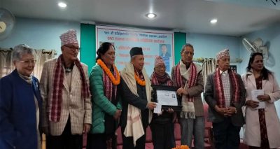 चितवन साहित्य परिषदबाट समालोचक रमेश प्रभात पुरस्कृत