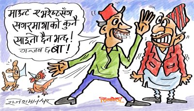 ह्‌वाँहरूको दृष्टि एभरेस्ट र सगरमाथाको साइनोनातातिर भन्दा कुर्सी र कमिसनतिर केन्द्रित छ क्या !?