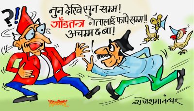 क्या गजपको मनसुन ल्यायौँ ! नुनदेखि सुनसम्म सर्लक्कै भ्यायौँ ! गाँडतन्त्र जिन्दावाद ?!