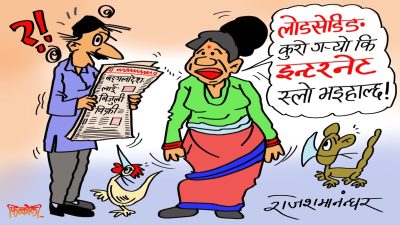 स्वदेशकै बिक्रीको २२ अरब बिजुली बिल चाहिँ निगाहमै निख्रिन्छ कि उठ्छ होला कुन्नि !?