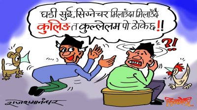 संसद ऐन कानुन नियम बनाउने सर्वोच्च थलो हो कि एकदुई जना ह्‌वाँहरुको हत्केलो ?!
