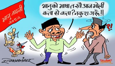 बोल्छन् ता ख्याल् गर्‍या झैं अनि पछि दिन दिन् भन्दछन् भोलि भोलि !?