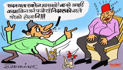 संसदमै मन्त्रीहरू मस्त उङ्नु र निदाउनुले के बताइरहेको छ ? लु लु भनूँ त !?
