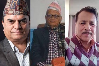 स्रष्टाहरू पाैडेल, सिग्देल र थापालाई घुम्ती काव्य सम्मान