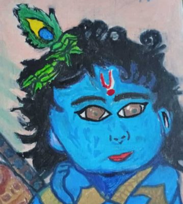 कृष्णकाे बाल अवतार बालककै कुचीमा
