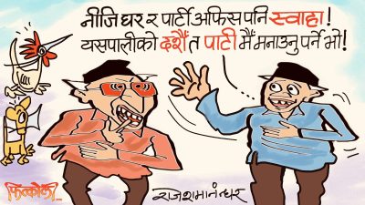 दशैँ सधैँ हाम्रो मात्र दशा बनेर आउँथ्यो ! यसपाली त ह्‌वाँहरूको पनि दशा बनेछ !?