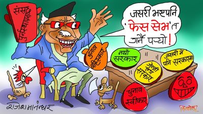 विकल्पहरू धेरै छन् ! कुनै पनि विकल्प प्रयोगले ‘फेस सेभ’ त जसरी नि गर्नै पर्‍या छ !?