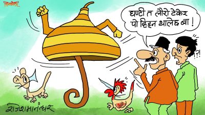 घन्टी, लौरो, चिम, ढुङ्गा माटाे सबै मिलेर ‘बा’हरूको निदहराम पार्न थालेकै हो र भन्या ?!