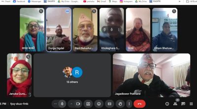कर्मदा सृजना मञ्चकाे ५४ औँ काव्यगोष्ठी