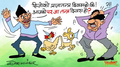 जनताका हातबाट पर पर गइरहेको पर जा तन्त्र दिवस अमर रहोस् !?