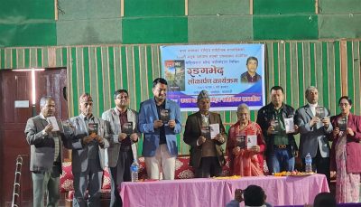 महेन्द्र चालिसेको कृति ‘रङगभेद’ विमोचित