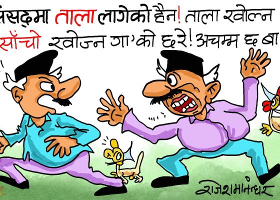 संसदको ढाेकामा ताला लगाएर सरकार त अध्यादेशको साँचो खोज्दै हिँडेको पो रहेछ ?!