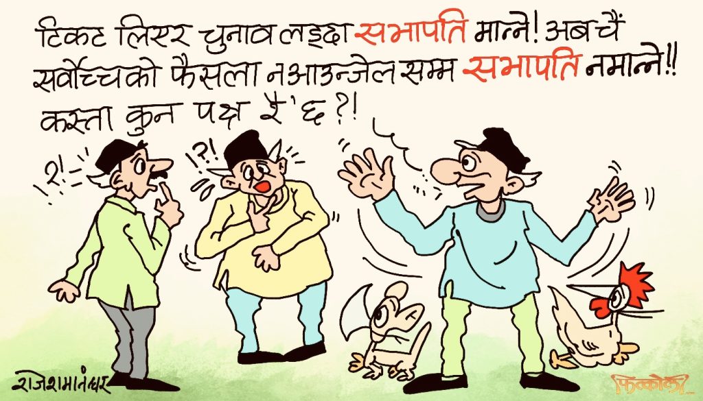 सवै दलका औकात र हैसियत एउटै चुनावले देखाइदियो  ! अनि फेरि याे कचकच किन नि ?!