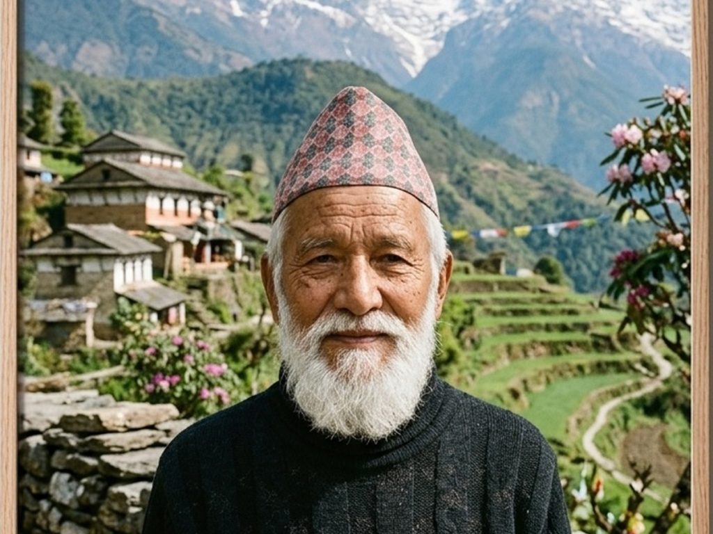 रेगिस्थानमा जोतिने छोराको गन्थन आमासँग