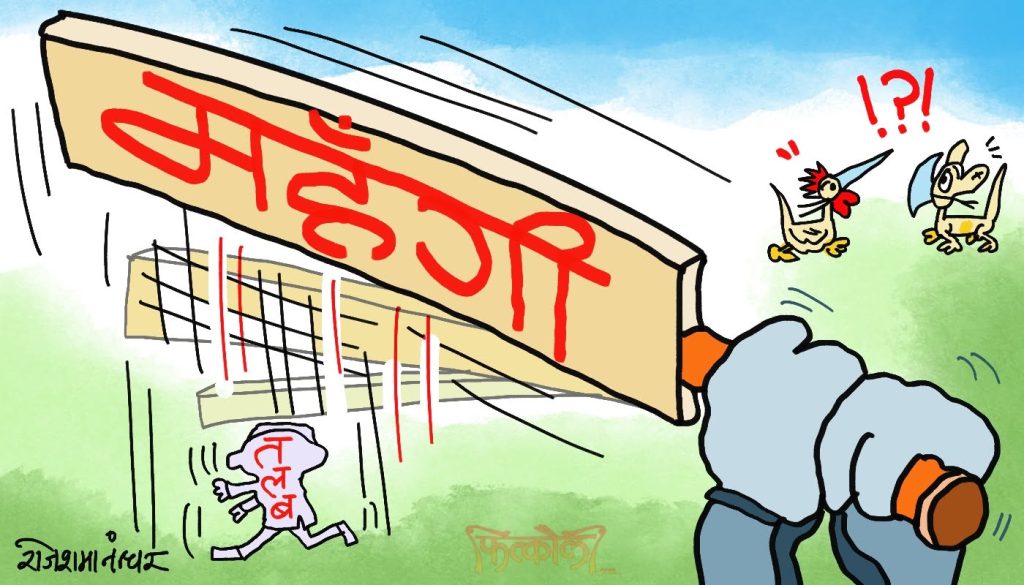 तलब जतिसुकै बढिरहाेस् ! महँगीकाे मुङ्ग्राेले ठटाएकाे ठटायै हाे क्यारे !?