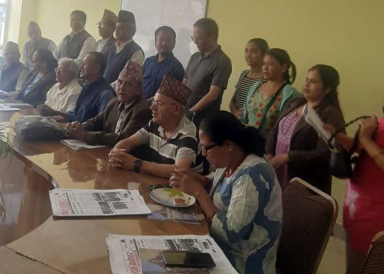 साहित्य समाजकाे काव्य वाचन आठौं शृङ्खला सम्पन्न 