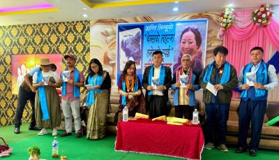 ‘थेम्सको लहरमा तमोरको स्पर्श’ कविता सङ्ग्रह विमोचन