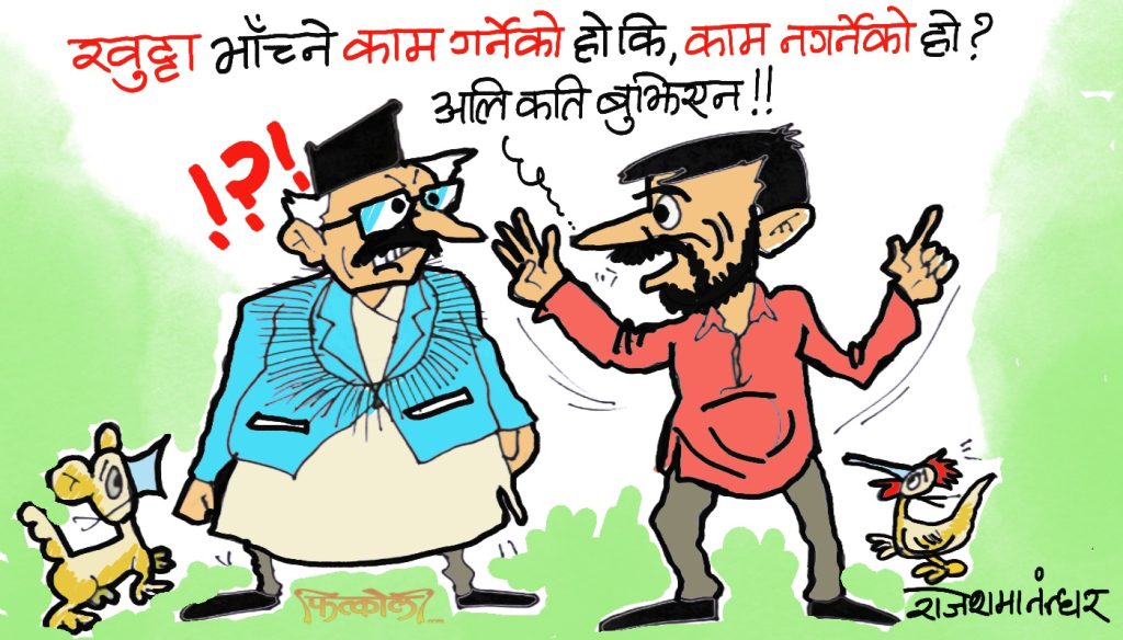 हातखुट्टै भाँचिदिएपछि काम चाहिँ झन् कसरी गर्लान् त भन्या ?!