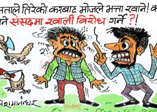 विराेध गर्ने ठाउँ नपाएपछि यतै ठाउँ बनाइयाे  है सभामुखज्यू ! कसाे हाेला ?!