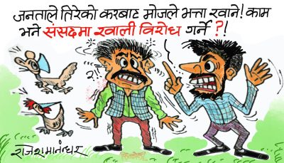 विराेध गर्ने ठाउँ नपाएपछि यतै ठाउँ बनाइयाे  है सभामुखज्यू ! कसाे हाेला ?!